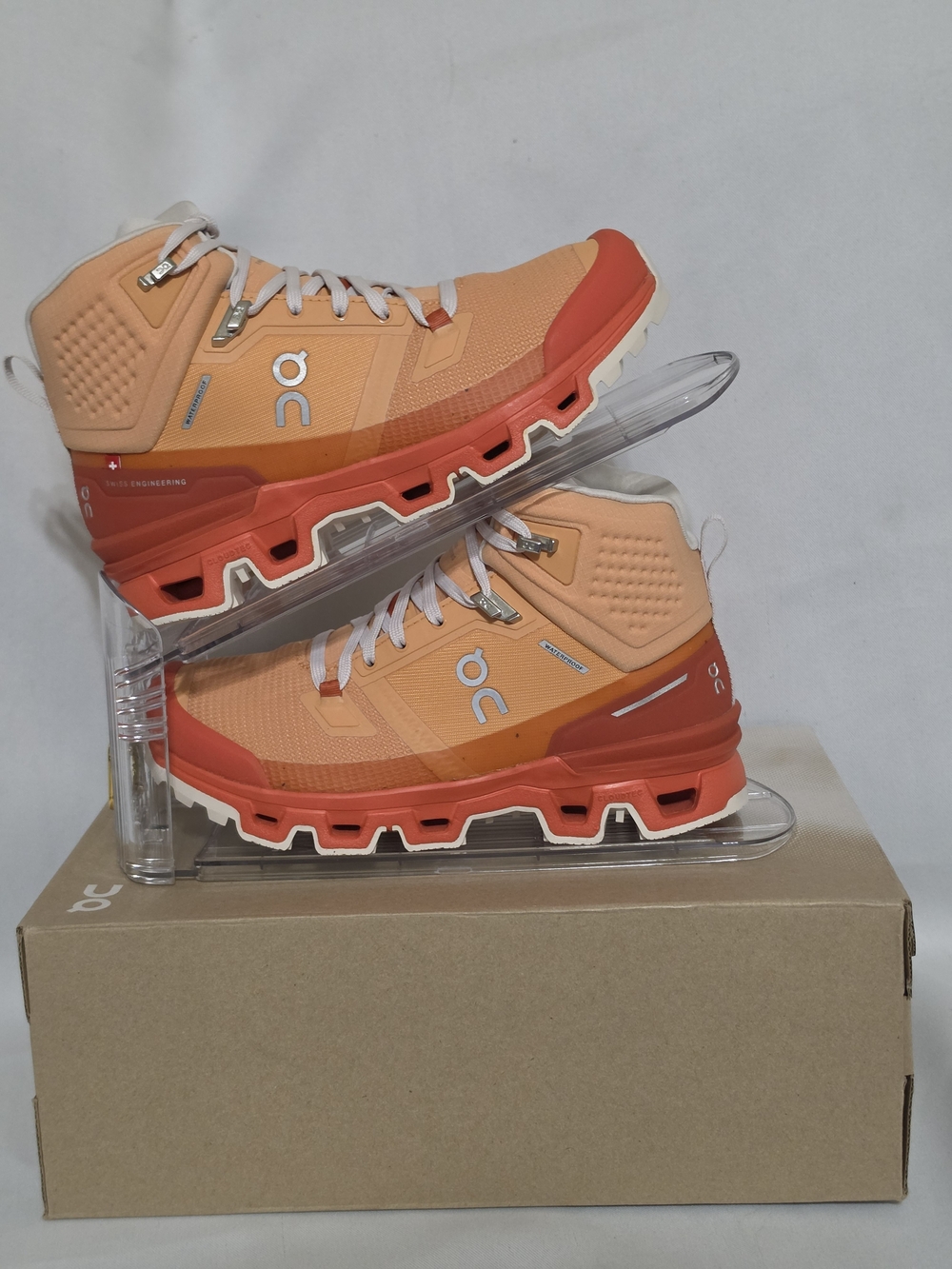 On Cloudrock 2 Waterproof 'Copper Flare' US Women Size 5 (NWOT)